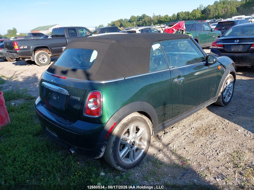 Vin: wmwzn3c58ft266999, lot: 3084546, mini convertible cooper 20154