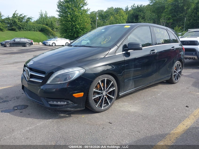 Vin: wddmh4ebxej186214, lot: 3084547, mercedes-benz b-class 20142