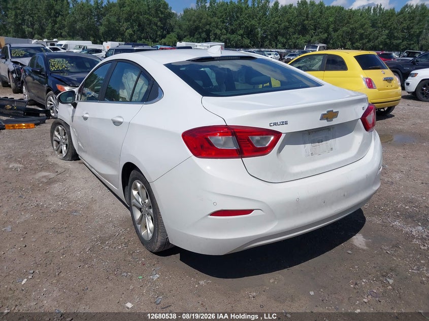 Vin: 1g1be5sm6k7137485, lot: 3084549, chevrolet cruze lt 20193