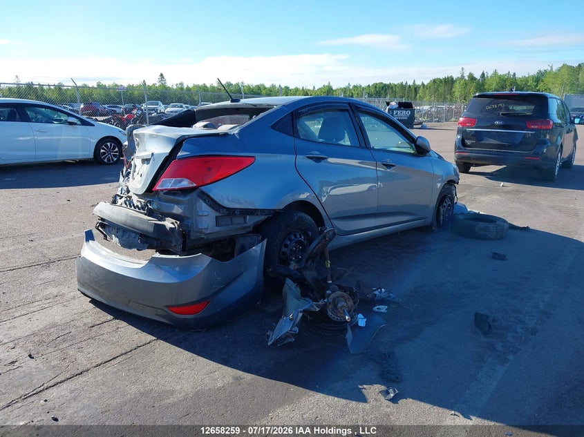 Vin: kmhct4ae0hu369012, lot: 3084584, hyundai accent l 20174