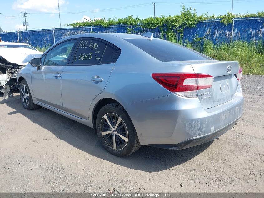 Vin: 4s3gkac65k3616163, lot: 3084591, subaru impreza sport/touring 20193