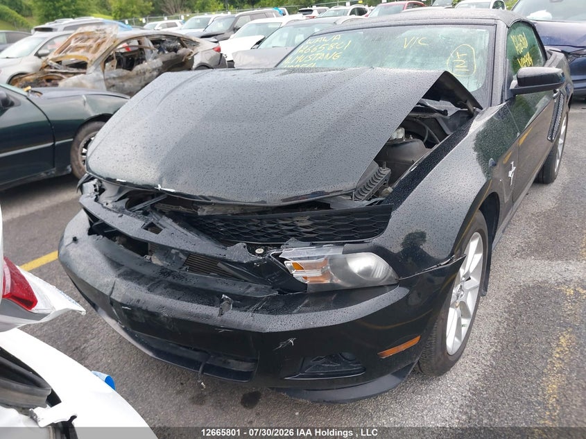 2011 FORD MUSTANG CONVERTIBLE CABRIO 3.7L V6 FI DOHC 24V NF4