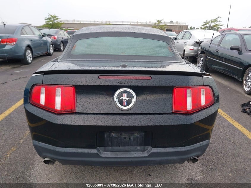 2011 FORD MUSTANG CONVERTIBLE CABRIO 3.7L V6 FI DOHC 24V NF4