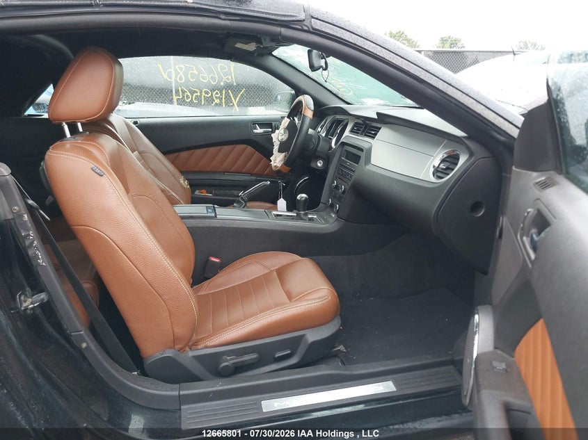 2011 FORD MUSTANG CONVERTIBLE CABRIO 3.7L V6 FI DOHC 24V NF4
