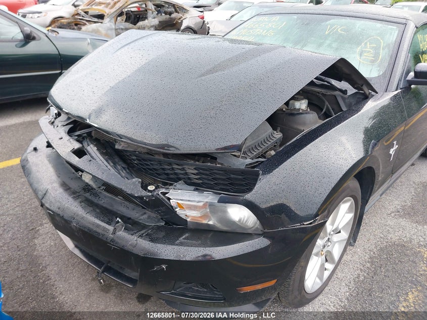 2011 FORD MUSTANG CONVERTIBLE CABRIO 3.7L V6 FI DOHC 24V NF4