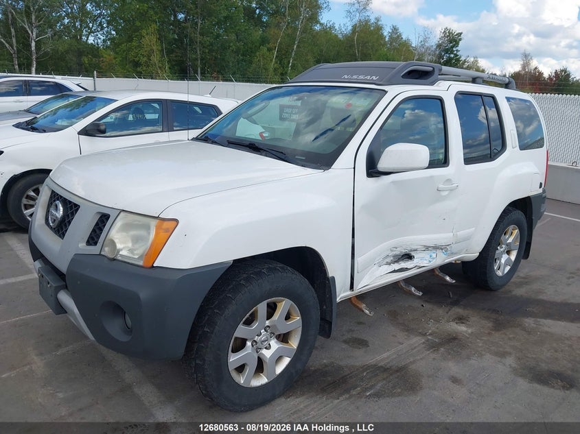 2012 Nissan Xterra Off Road/S/Se, Левый бок, IAAI, VIN 5N1AN0NW0CC511936 — фото 2