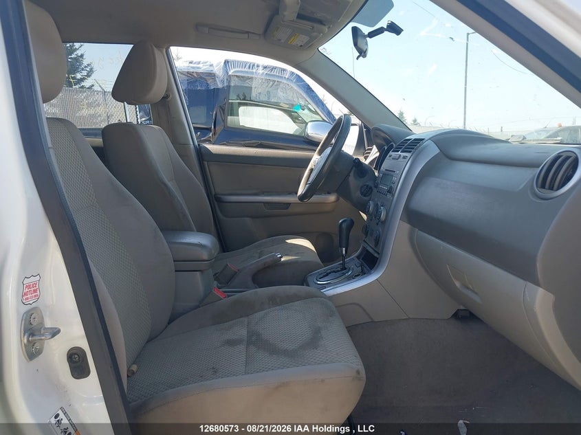 2012 SUZUKI GRAND VITARA SPORT UTILITY VEHICLE 2.4L I-4 DOHC, VVT, 166HP