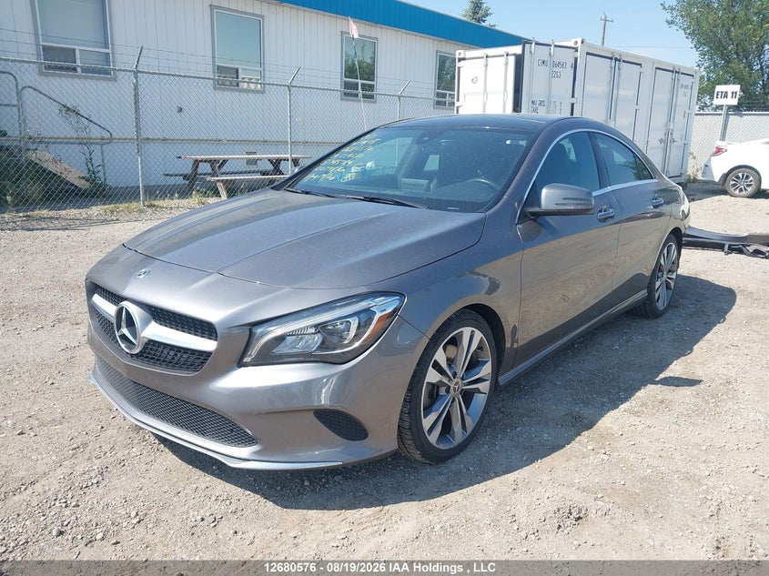 2019 Mercedes-Benz Cla 250 4Matic, Rear, IAAI, VIN WDDSJ4GB2KN745784 — photo 2