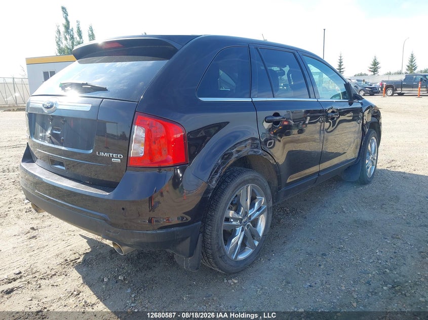 Vin: 2fmdk4kc7dbe20252, lot: 3084628, ford edge limited 20134