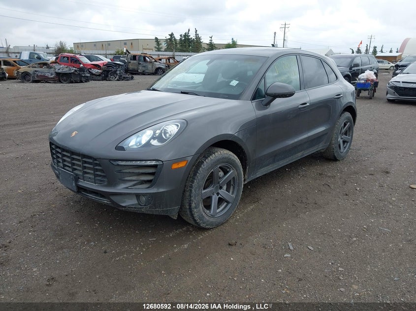 2015 Porsche Macan, Удар спереди, IAAI, VIN WP1AB2A55FLB59543 — фото 2