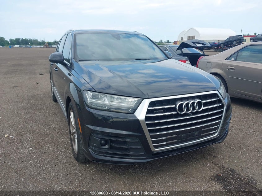 2017 Audi Q7 Technik S-Line, Затопление, IAAI, VIN WA1WAAF77HD026904