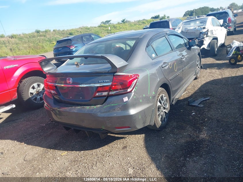 Vin: 2hgfb2f52dh019011, lot: 3084655, honda civic ex 4dr 20134