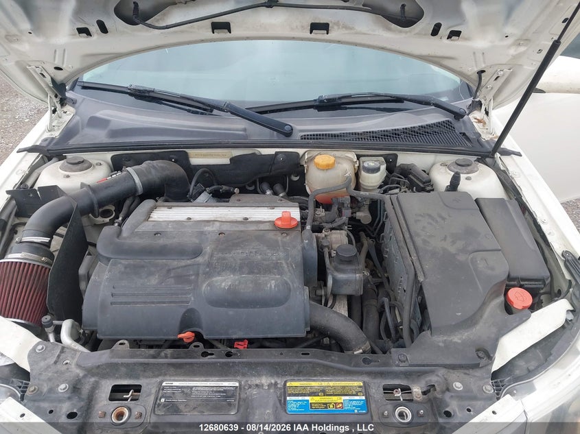 2008 SAAB 9-3 SEDAN 2.0L I-4 DOHC, TURBO, 210HP