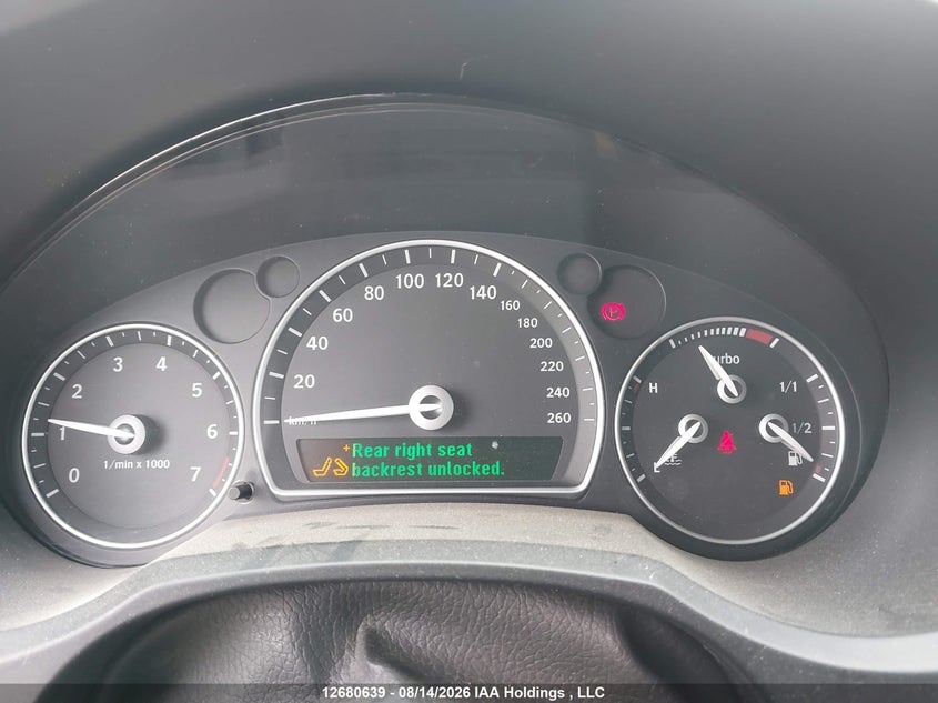 2008 SAAB 9-3 SEDAN 2.0L I-4 DOHC, TURBO, 210HP