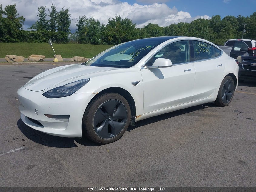 2020 TESLA MODEL 3 SEDAN ELECTRIC