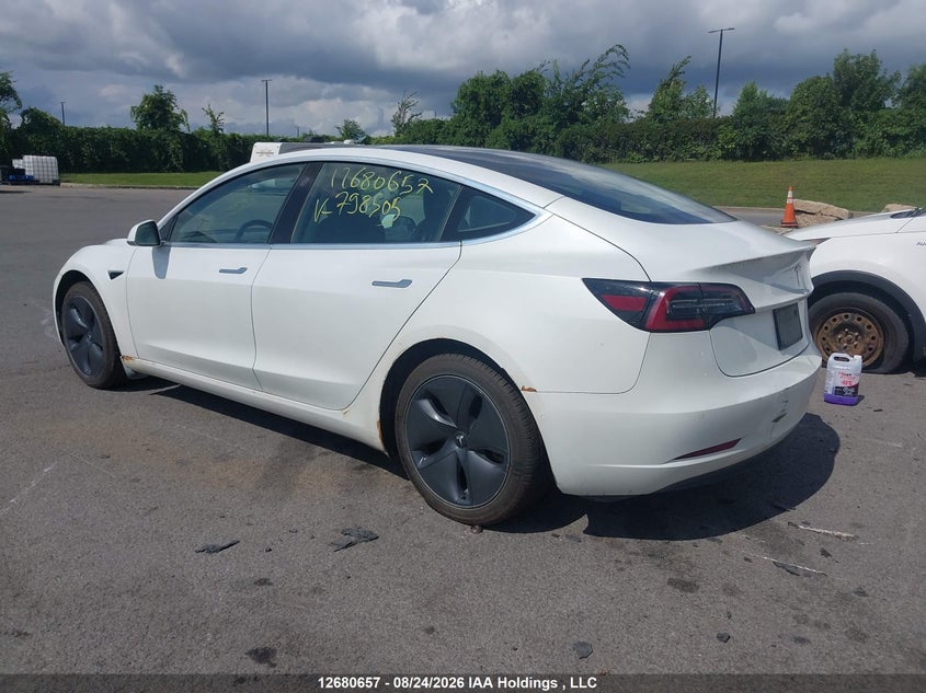 Vin: 5yj3e1ea0lf789505, lot: 3084698, tesla model 3 20203