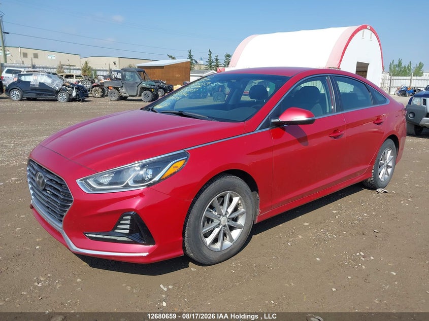 Vin: 5npe24af8jh690403, lot: 3084700, hyundai sonata se 20182