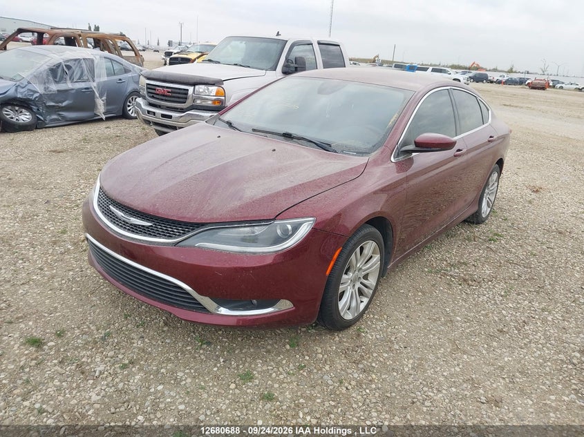 2015 Chrysler 200, Затоплення, IAAI, VIN 1C3CCCAG6FN736877 — фото 2