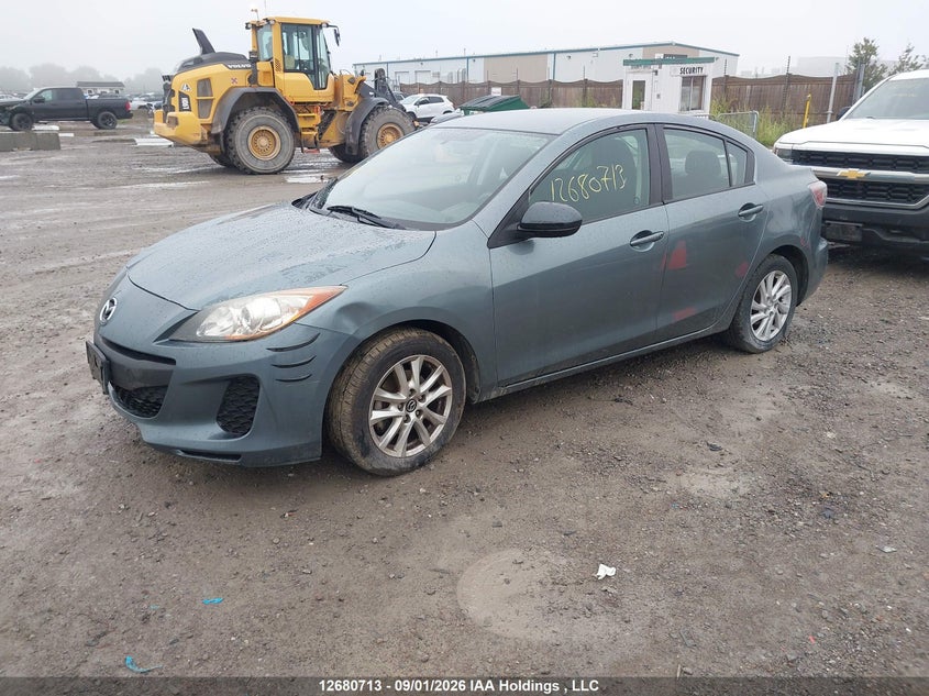 2012 Mazda 3, Rear, IAAI, VIN JM1BL1UF9C1539560 — photo 2