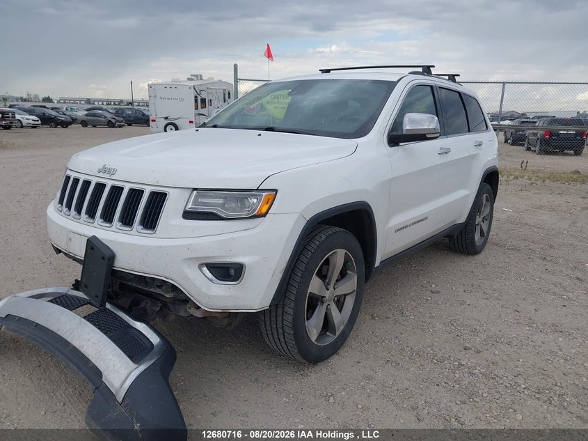 2015 Jeep Grand Cherokee, Удар спереду, IAAI, VIN 1C4RJFBG8FC871883 — фото 2