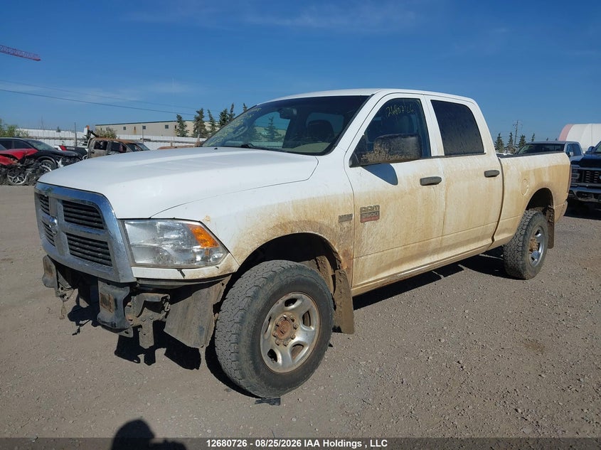 2012 RAM 2500, Hail, IAAI, VIN 3C6TD5CT8CG321795 — photo 2