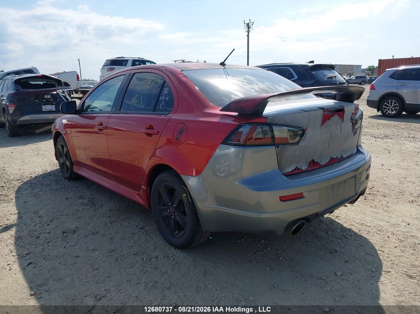 Vin: ja32u2fuxdu609824, lot: 3084778, mitsubishi lancer se 20133
