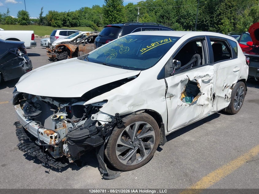 Vin: jtnkarje7jj570721, lot: 3084822, toyota corolla im 20182