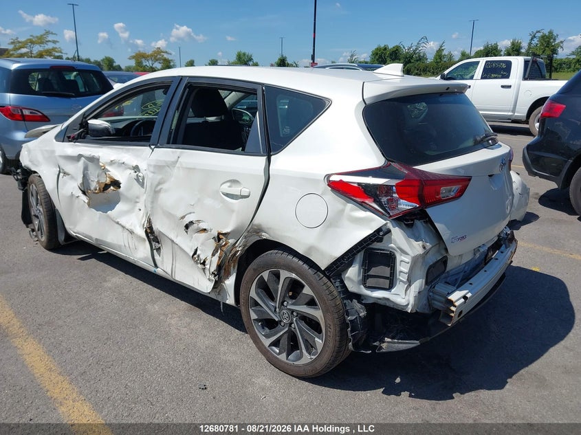 Vin: jtnkarje7jj570721, lot: 3084822, toyota corolla im 20183