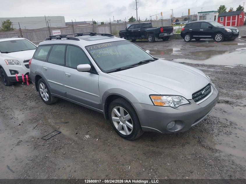 2006 SUBARU OUTBACK WAGON 2.5L H-4 VVT, 175HP