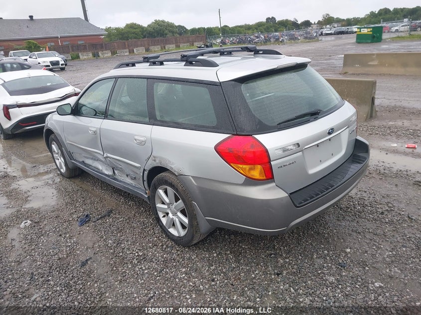2006 SUBARU OUTBACK WAGON 2.5L H-4 VVT, 175HP