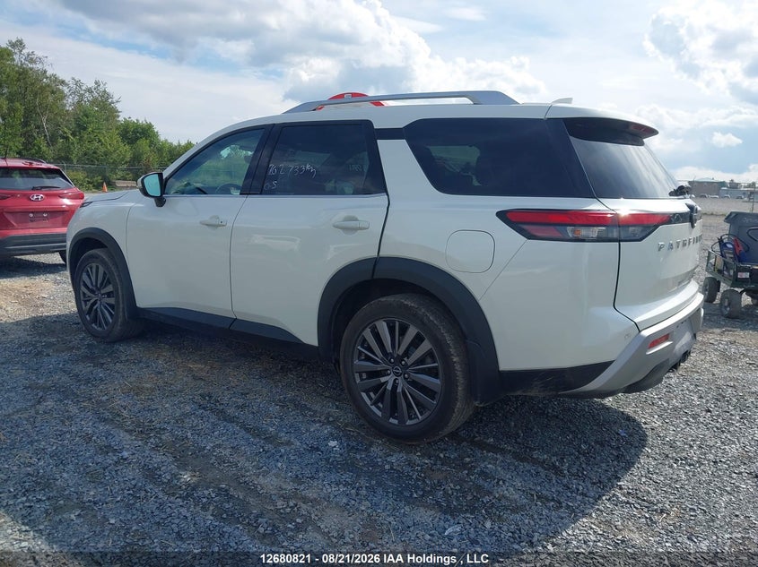 Vin: 5n1dr3ce3pc223864, lot: 3084862, nissan pathfinder sl 20233