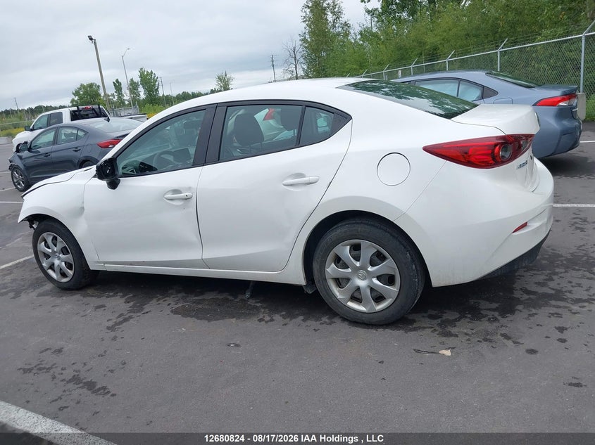 2017 MAZDA 3 SEDAN 2.0L I-4 DI, DOHC, VVT, 155HP