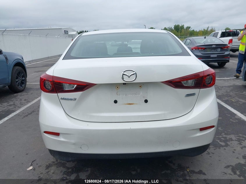 2017 MAZDA 3 SEDAN 2.0L I-4 DI, DOHC, VVT, 155HP
