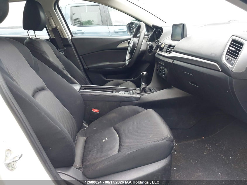 2017 MAZDA 3 SEDAN 2.0L I-4 DI, DOHC, VVT, 155HP