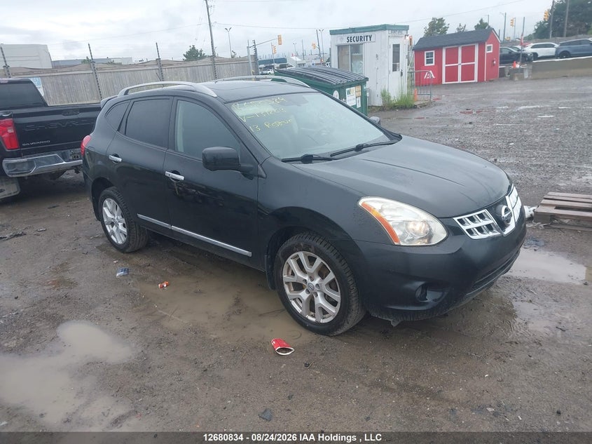2013 Nissan Rogue S/Sl/Sv, Front, IAAI, VIN JN8AS5MV4DW131263
