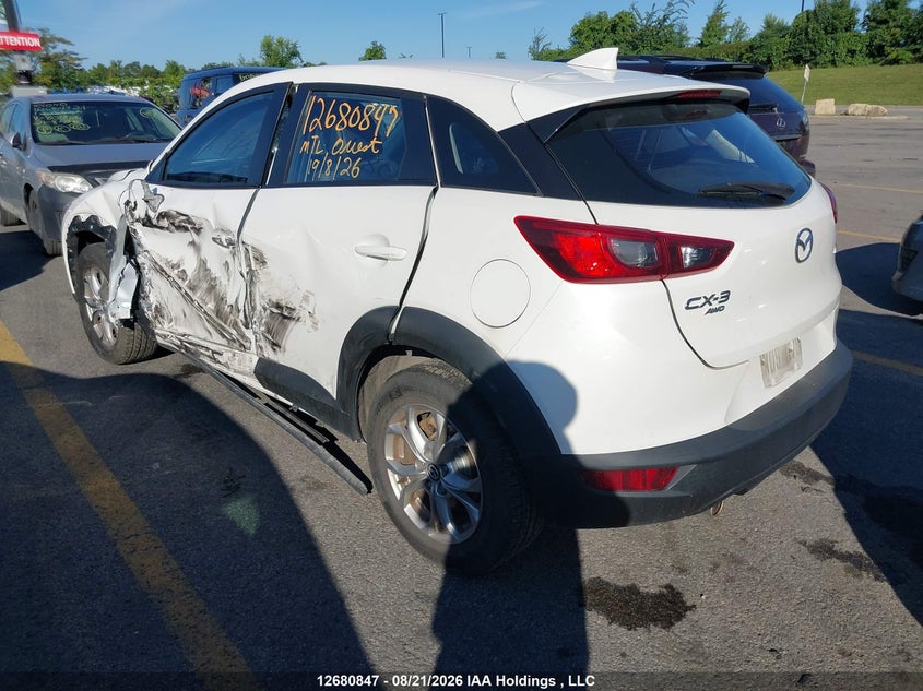 Vin: jm1dkfa73j0322580, lot: 3084889, mazda cx-3 50th anniversary edition 20183