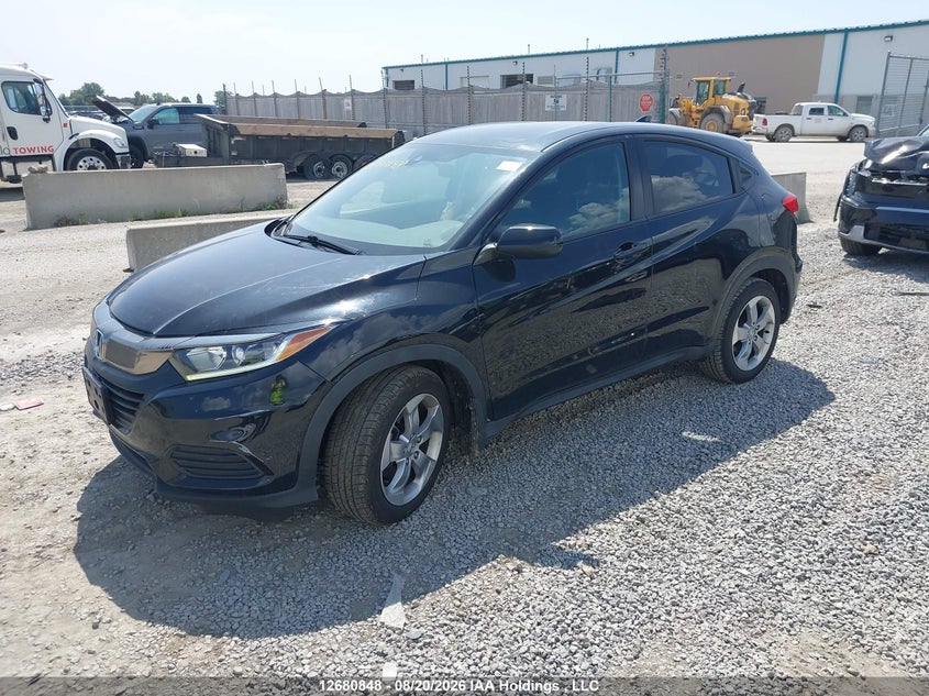 2019 Honda Hr-V Lx, Удар спереди, IAAI, VIN 3CZRU5H31KM100500 — фото 2