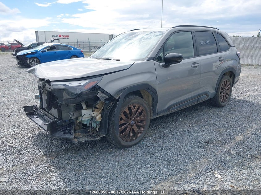 Vin: jf2sldhc3sh566858, lot: 3084897, subaru forester sport 20252