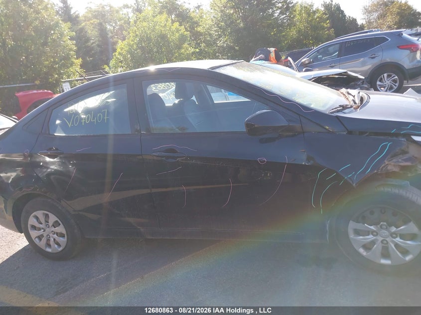 2016 HYUNDAI ACCENT SEDAN 1.6L I-4 DI, DOHC, VVT, 137HP