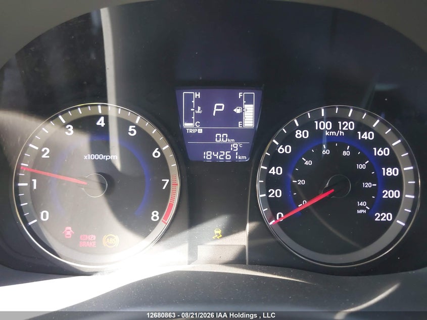 2016 HYUNDAI ACCENT SEDAN 1.6L I-4 DI, DOHC, VVT, 137HP