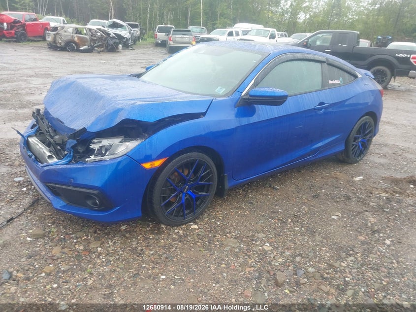 Vin: 2hgfc4a82kh401031, lot: 3084957, honda civic sport 20192
