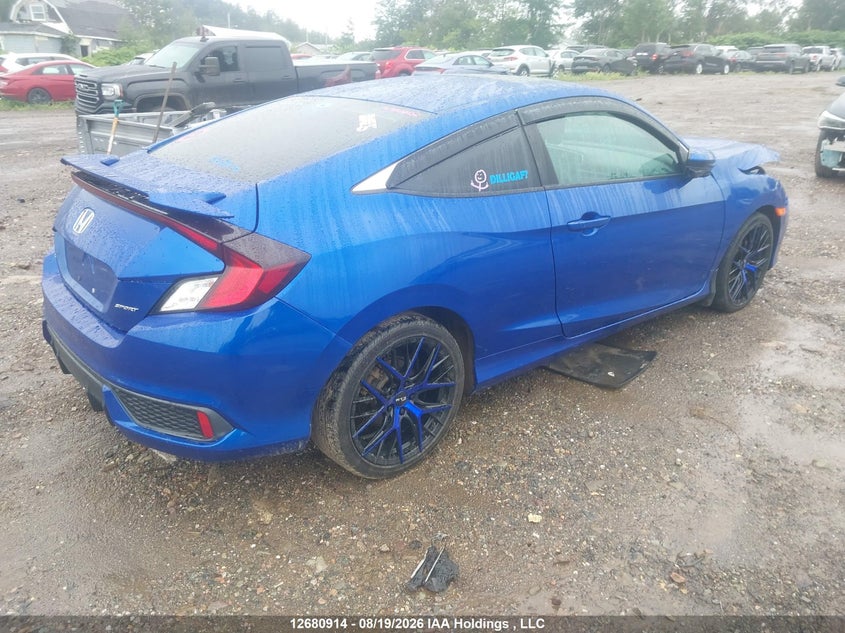 Vin: 2hgfc4a82kh401031, lot: 3084957, honda civic sport 20194