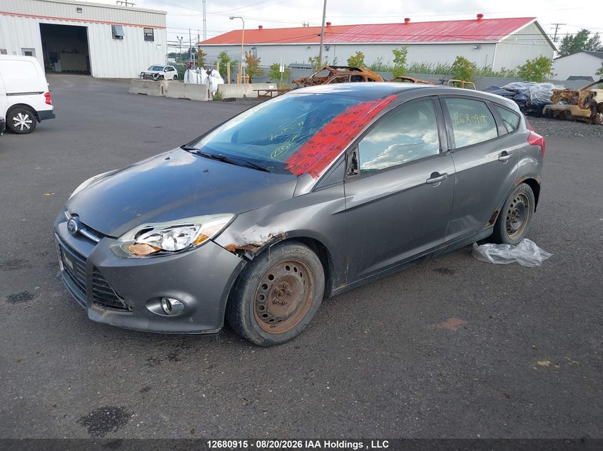 2012 Ford Focus, Front, IAAI, VIN 1FAHP3K25CL459208 — photo 2