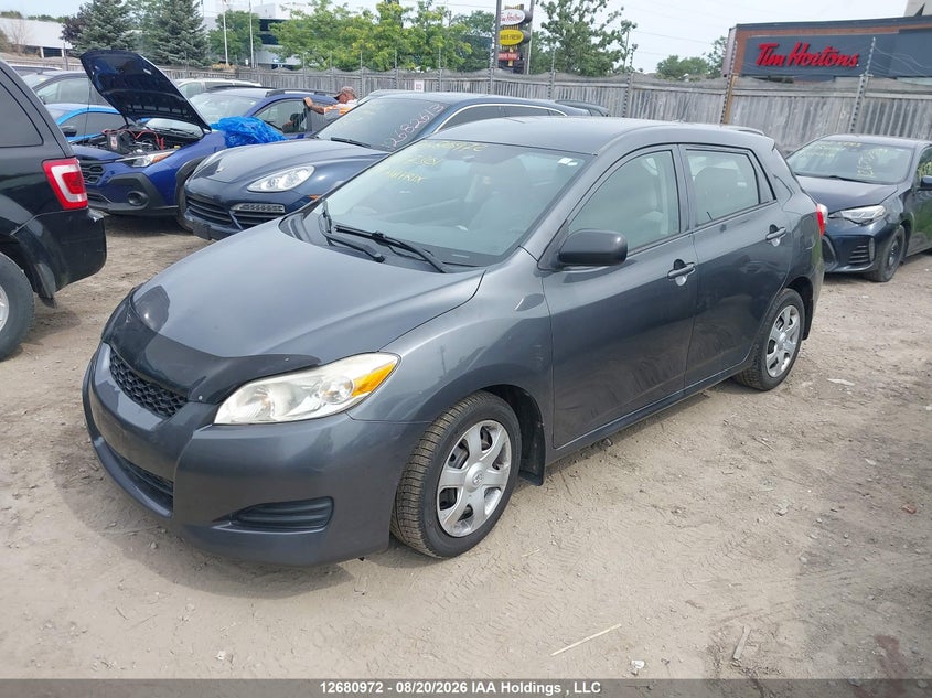 2009 Toyota Matrix, Front, IAAI, VIN 2T1KU40E19C117301 — photo 2