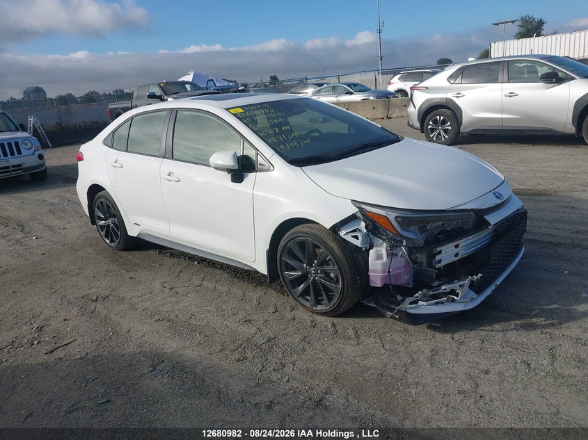 Vin: jtdbdmhe3sj013584, lot: 3085033, toyota corolla le/se 20251