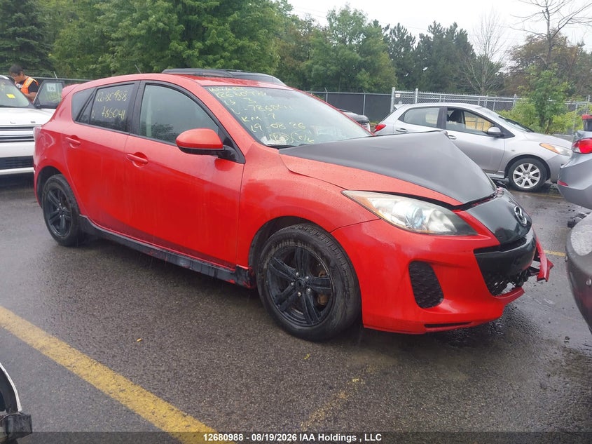 2013 Mazda 3, Лівий перед, IAAI, VIN JM1BL1L79D1786041