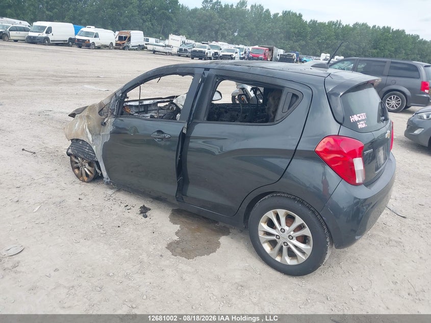 Vin: kl8cd6sa6kc795463, lot: 3085054, chevrolet spark 20193