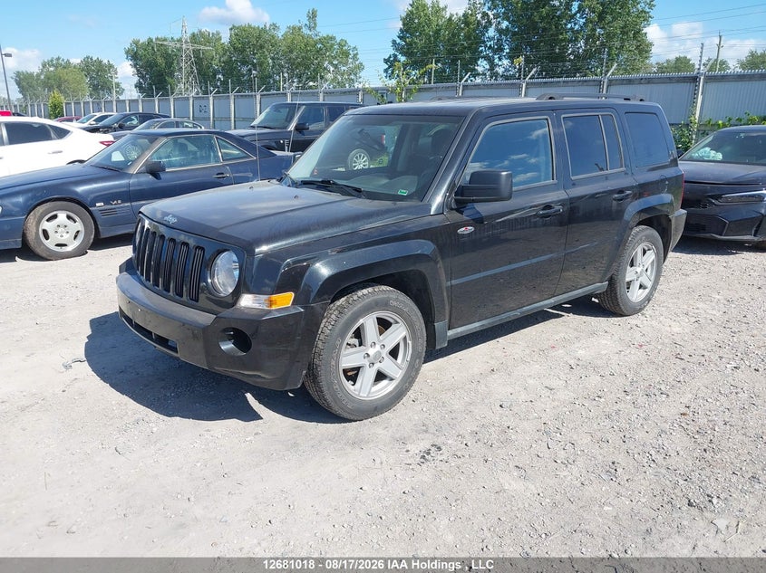 Vin: 1j4nt2gb6ad580682, lot: 3085072, jeep patriot sport 20102