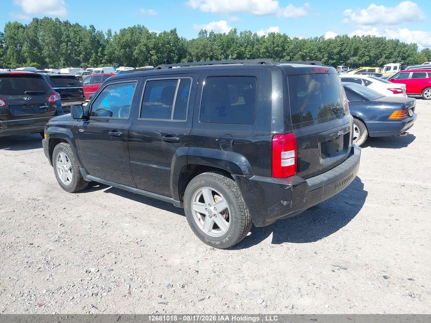 Vin: 1j4nt2gb6ad580682, lot: 3085072, jeep patriot sport 20103