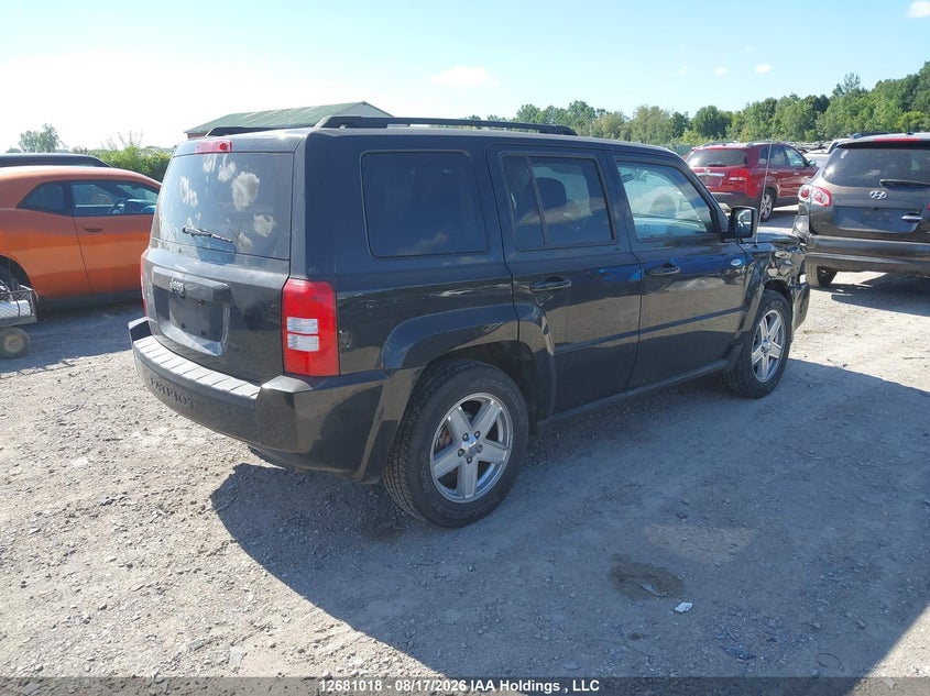 Vin: 1j4nt2gb6ad580682, lot: 3085072, jeep patriot sport 20104